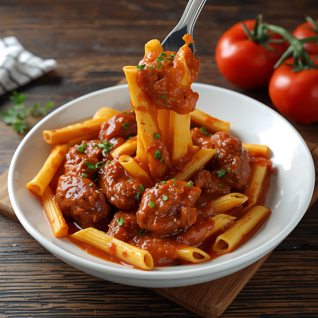 Meat Lover Penne Nanny's Pavillon
